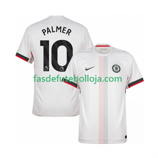 Camisola 2º Equipamento Chelsea Cole Palmer 10 2025-2026 Manga Curta ,Homem