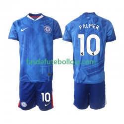 Camisola 1º Equipamento Chelsea Cole Palmer 10 2025-2026 Manga Curta ,Criança