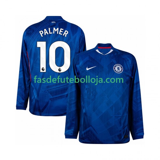 Camisola 1º Equipamento Chelsea Cole Palmer 10 2025-2026 Manga Comprida ,Homem