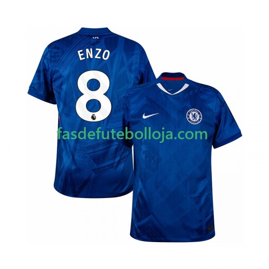Camisola 1º Equipamento Chelsea Enzo Fernandez 8 2025-2026 Manga Curta ,Homem