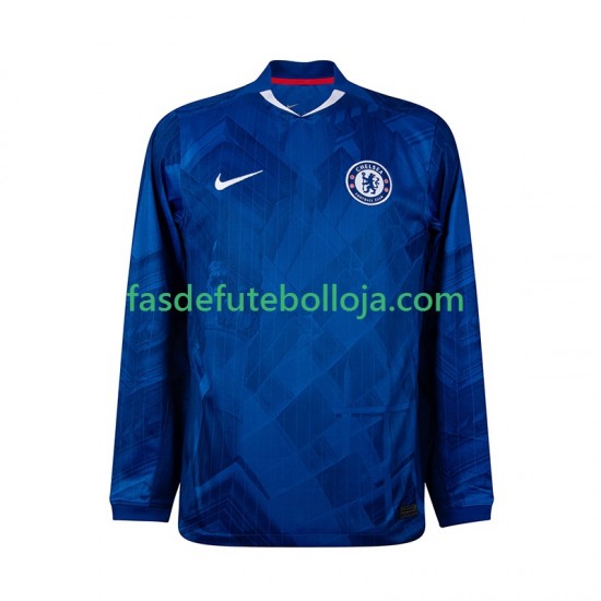 Camisola 1º Equipamento Chelsea 2025-2026 Manga Comprida ,Homem