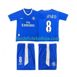 Camisola 1º Equipamento Chelsea LAMPARD 8 2003 2005 Manga Curta Retro ,Criança