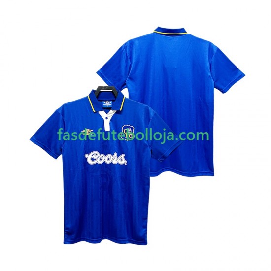 Camisola 1º Equipamento Chelsea 1995 1997 Manga Curta Retro ,Homem
