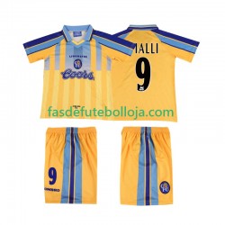Camisola 2º Equipamento Chelsea VIALLI 9 1995 1997 Manga Curta Retro ,Criança