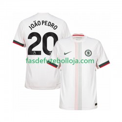 Camisola 2º Equipamento Chelsea joao pedro 20 2025-2026 Manga Curta ,Homem