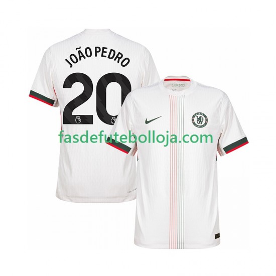 Camisola 2º Equipamento Chelsea joao pedro 20 2025-2026 Manga Curta ,Homem
