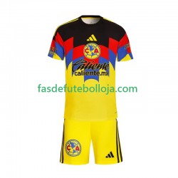 Camisola 1º Equipamento Club América 2025-2026 Manga Curta ,Criança