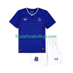 Camisola 1º Equipamento Everton 2025-2026 Manga Curta ,Criança