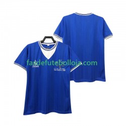 Camisola 3º Equipamento Everton 1985 Manga Curta Retro ,Homem