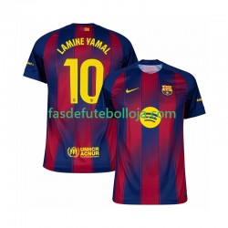 Camisola 1º Equipamento FC Barcelona Lamine Yamal 10 2025-2026 Manga Curta ,Homem