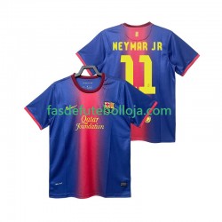 Camisola 1º Equipamento FC Barcelona Neymar JR 11 2012 2013 Manga Curta Retro ,Homem