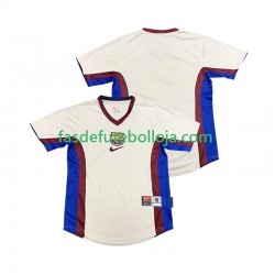 Camisola 2º Equipamento FC Barcelona 1998 1999 Manga Curta Retro ,Homem