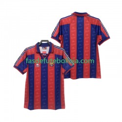 Camisola 1º Equipamento FC Barcelona 1996 1997 Manga Curta Retro ,Homem