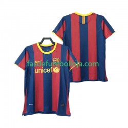 Camisola 1º Equipamento FC Barcelona 2011 2010 Manga Curta Retro ,Homem