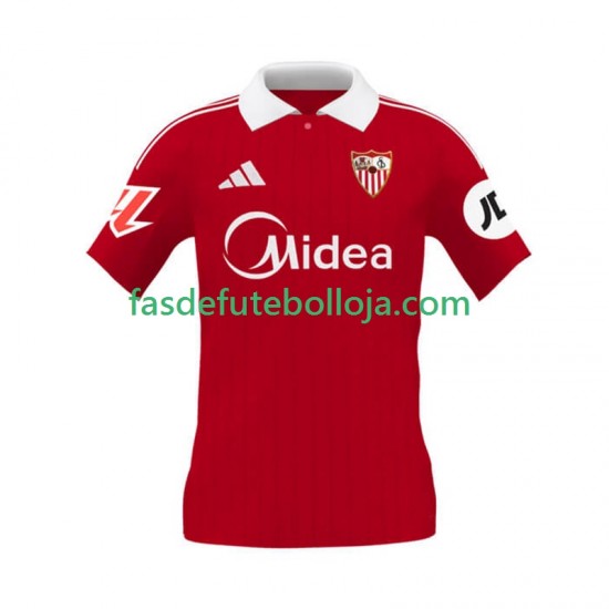Camisola 2º Equipamento Sevilla FC 2025-2026 Manga Curta ,Homem