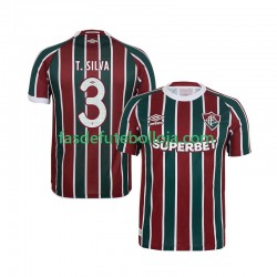 Camisola 1º Equipamento Fluminense Thiago Silva 3 2025-2026 Manga Curta ,Homem