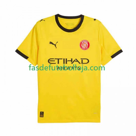 Camisola 2º Equipamento Girona 2025-2026 Manga Curta ,Homem
