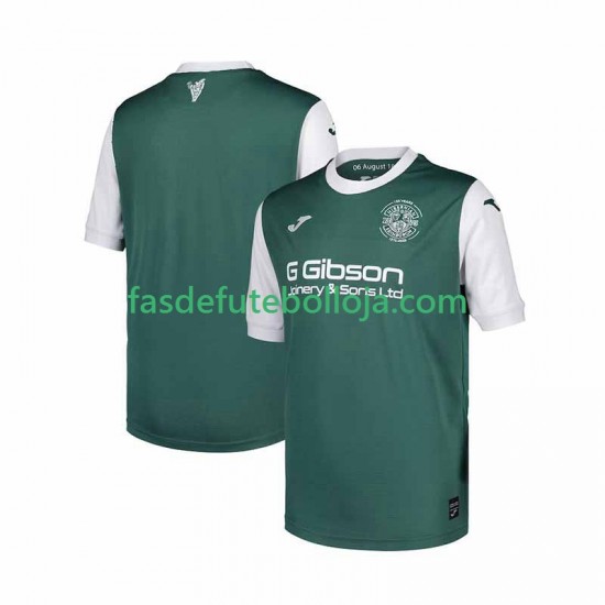 Camisola 1º Equipamento Hibernian 2025-2026 Manga Curta ,Homem