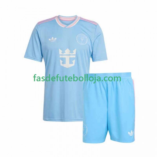 Camisola 3º Equipamento Inter Miami 2025-2026 Manga Curta ,Criança