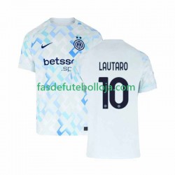 Camisola 2º Equipamento Inter de Milão Lautaro Martinez 10 2025-2026 Manga Curta ,Homem
