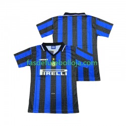 Camisola 1º Equipamento Inter de Milão 1997 1998 Manga Curta Retro ,Homem