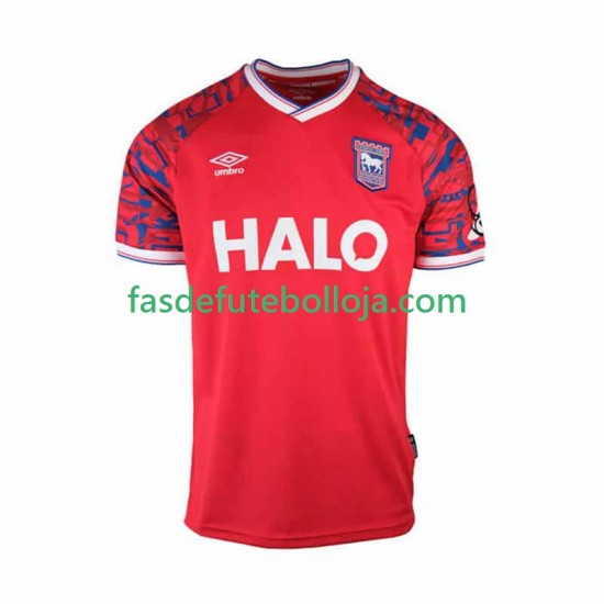 Camisola 2º Equipamento Ipswich Town 2025-2026 Manga Curta ,Homem