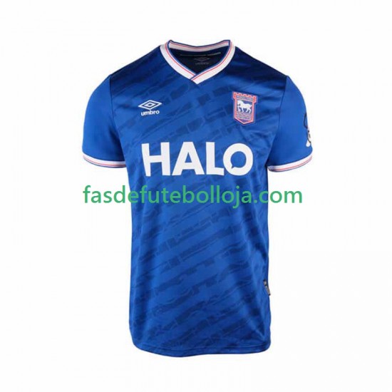 Camisola 1º Equipamento Ipswich Town 2025-2026 Manga Curta ,Homem