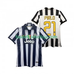 Camisola 1º Equipamento Juventus Andrea Pirlo 21 2014 2015 Manga Curta Retro ,Homem