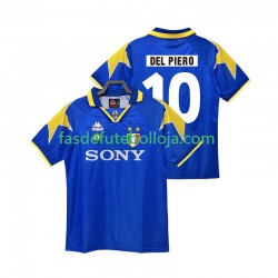 Camisola 2º Equipamento Juventus DEL PIERO 10 1995 1996 Manga Curta Retro ,Homem