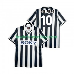 Camisola 1º Equipamento Juventus DEL PIERO 10 1995 1996 Manga Curta Retro ,Homem