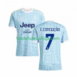 Camisola 2º Equipamento Juventus Francisco Conceicao 7 2025-2026 Manga Curta ,Homem