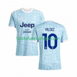 Camisola 2º Equipamento Juventus Kenan Yildiz 10 2025-2026 Manga Curta ,Homem