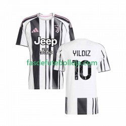 Camisola 1º Equipamento Juventus Kenan Yildiz 10 2025-2026 Manga Curta ,Homem