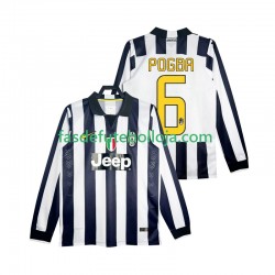 Camisola 1º Equipamento Juventus Pogba 6 2014 2015 Manga Comprida Retro ,Homem