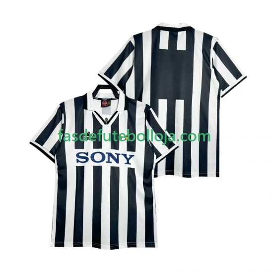 Camisola 1º Equipamento Juventus 1995 1996 Manga Curta Retro ,Homem