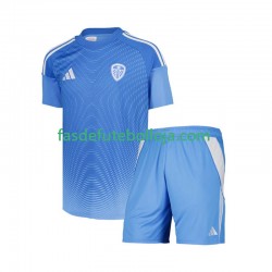 Camisola Guarda-redes 1º Equipamento Leeds United 2025-2026 Manga Curta ,Criança