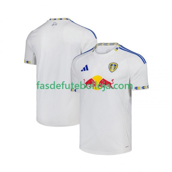 Camisola 1º Equipamento Leeds United 2025-2026 Manga Curta ,Homem