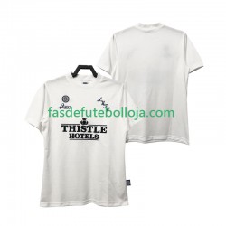 Camisola 1º Equipamento Leeds United 1995 1996 Manga Curta Retro ,Homem