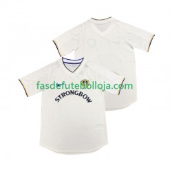 Camisola 1º Equipamento Leeds United 2000 2001 Manga Curta Retro ,Homem