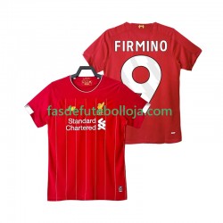 Camisola 1º Equipamento Liverpool FIRMINO 9 2019 2020 Manga Curta Retro ,Homem