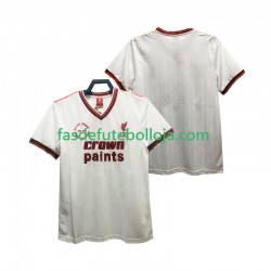 Camisola 2º Equipamento Liverpool 1985 1986 Manga Curta Retro ,Homem