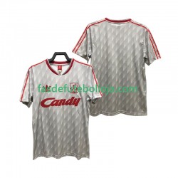 Camisola 2º Equipamento Liverpool 1989 1991 Manga Curta Retro ,Homem