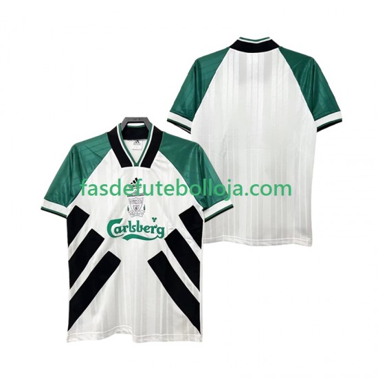 Camisola 2º Equipamento Liverpool 1993 1995 Manga Curta Retro ,Homem
