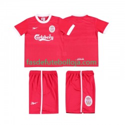 Camisola 1º Equipamento Liverpool LWP 1997 1998 Manga Curta Retro ,Criança