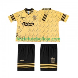Camisola 3º Equipamento Liverpool LWP 1996 1994 Manga Curta Retro ,Criança
