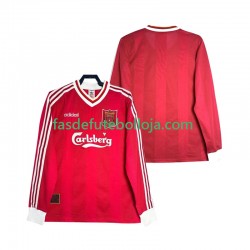 Camisola 1º Equipamento Liverpool 1995 1996 Manga Comprida Retro ,Homem