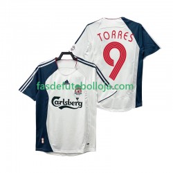 Camisola 2º Equipamento Liverpool Torres 9 2008 2006 Manga Curta Retro ,Homem