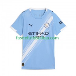 Camisola 1º Equipamento Manchester City 2025-2026 Manga Curta ,Feminina