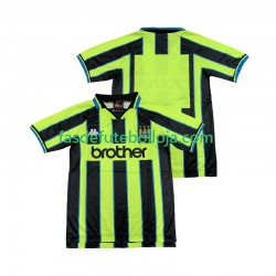Camisola 2º Equipamento Manchester City 1998 1999 Manga Curta Retro ,Homem