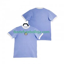 Camisola 1º Equipamento Manchester City 1972 Manga Curta Retro ,Homem